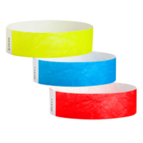 Saldos de manillas para eventos tyvek